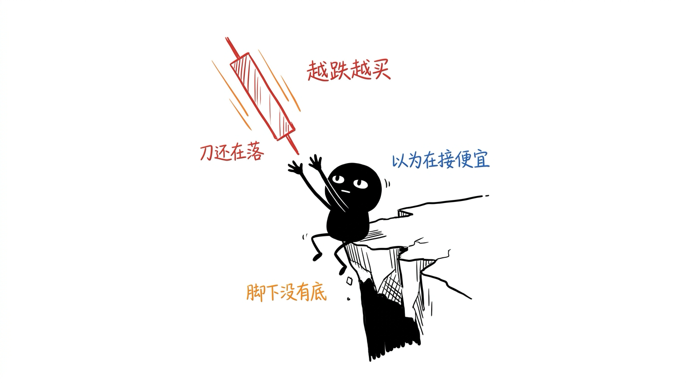 为什么总是在下跌中"接飞刀"？ 正文配图
