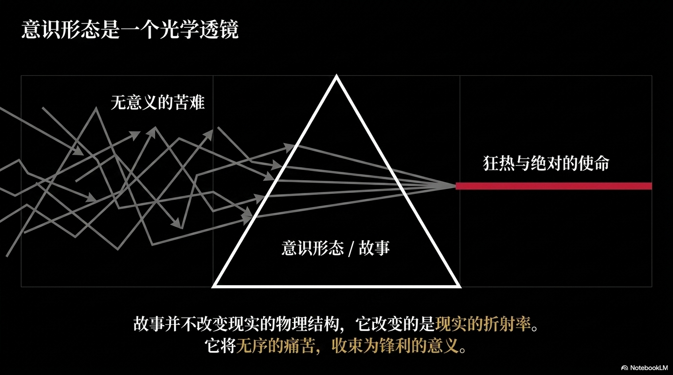 意识形态是一个光学透镜