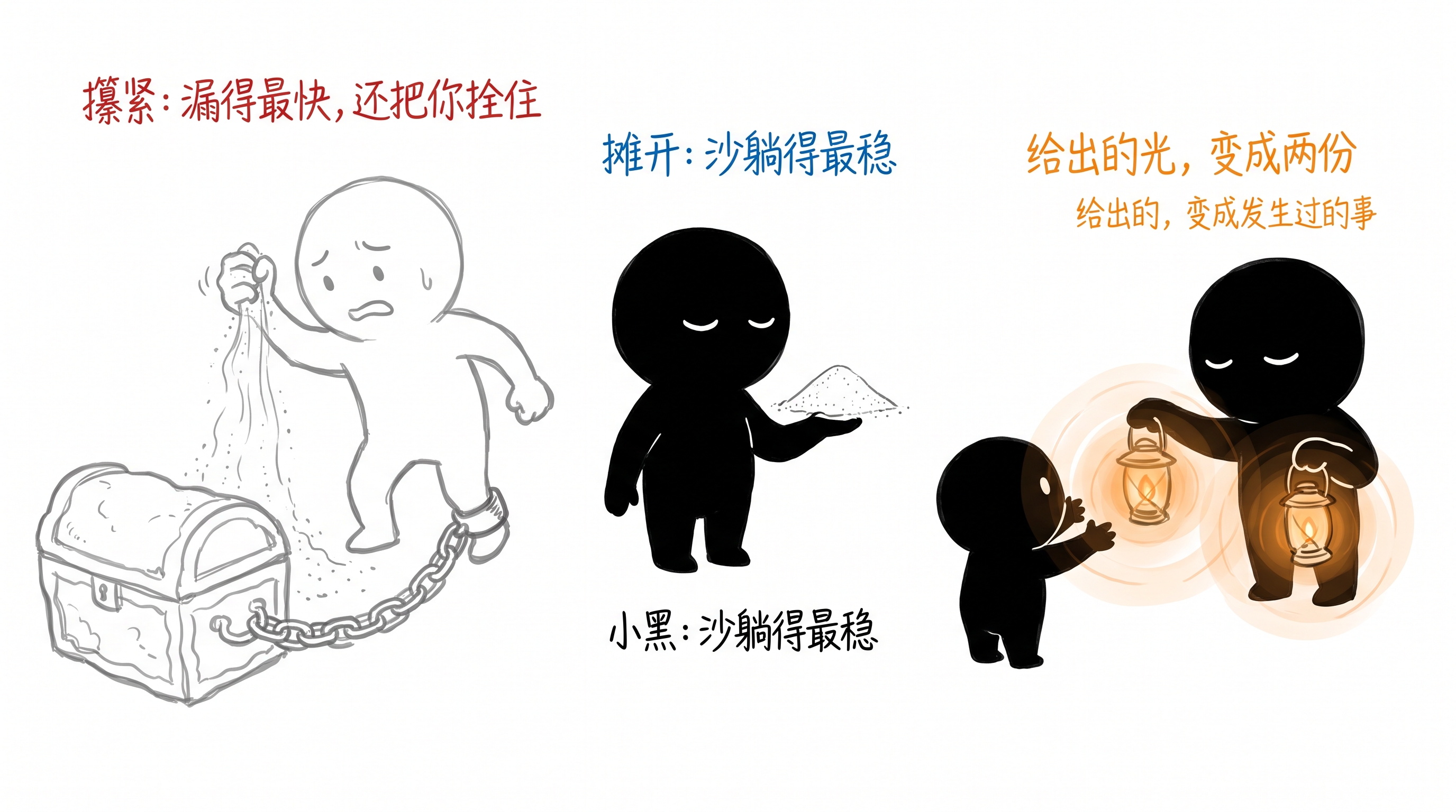 攥住的都是租的，给出的才是买断的 正文配图