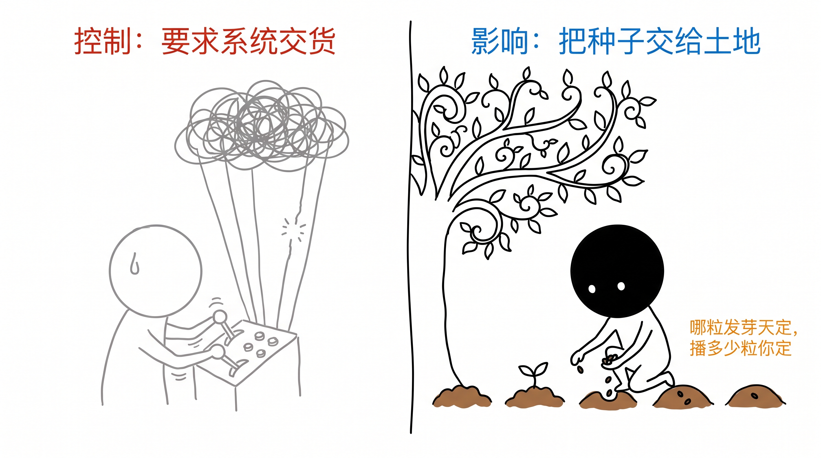 控制是妄念,影响是本分 正文配图