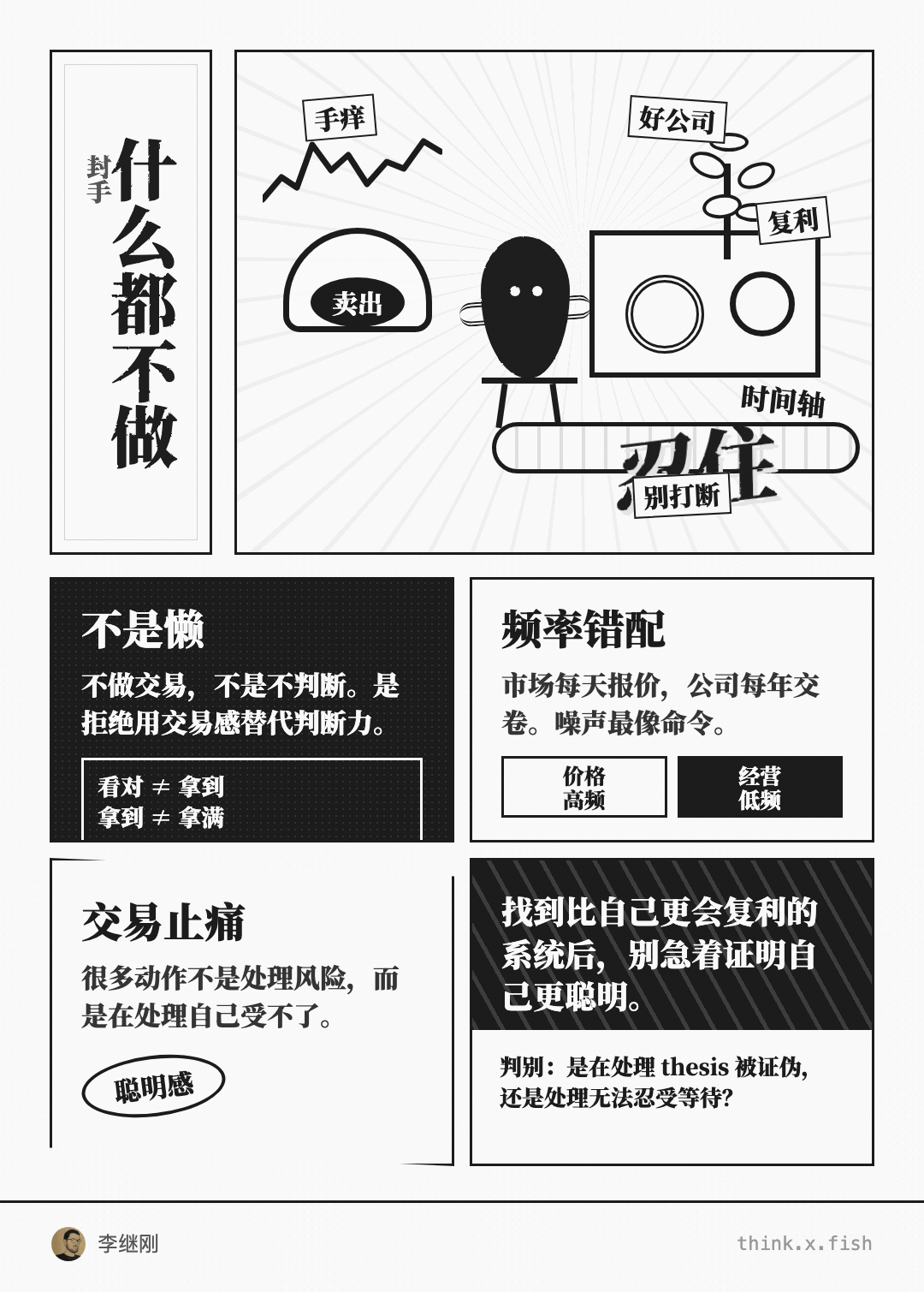 什么都不做 漫画卡