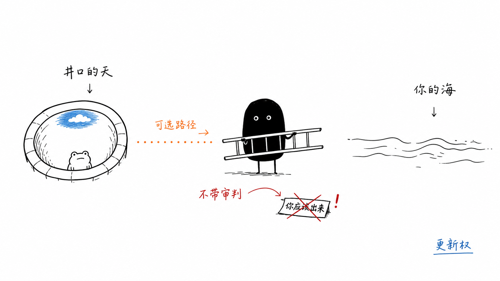 青蛙与海 正文配图