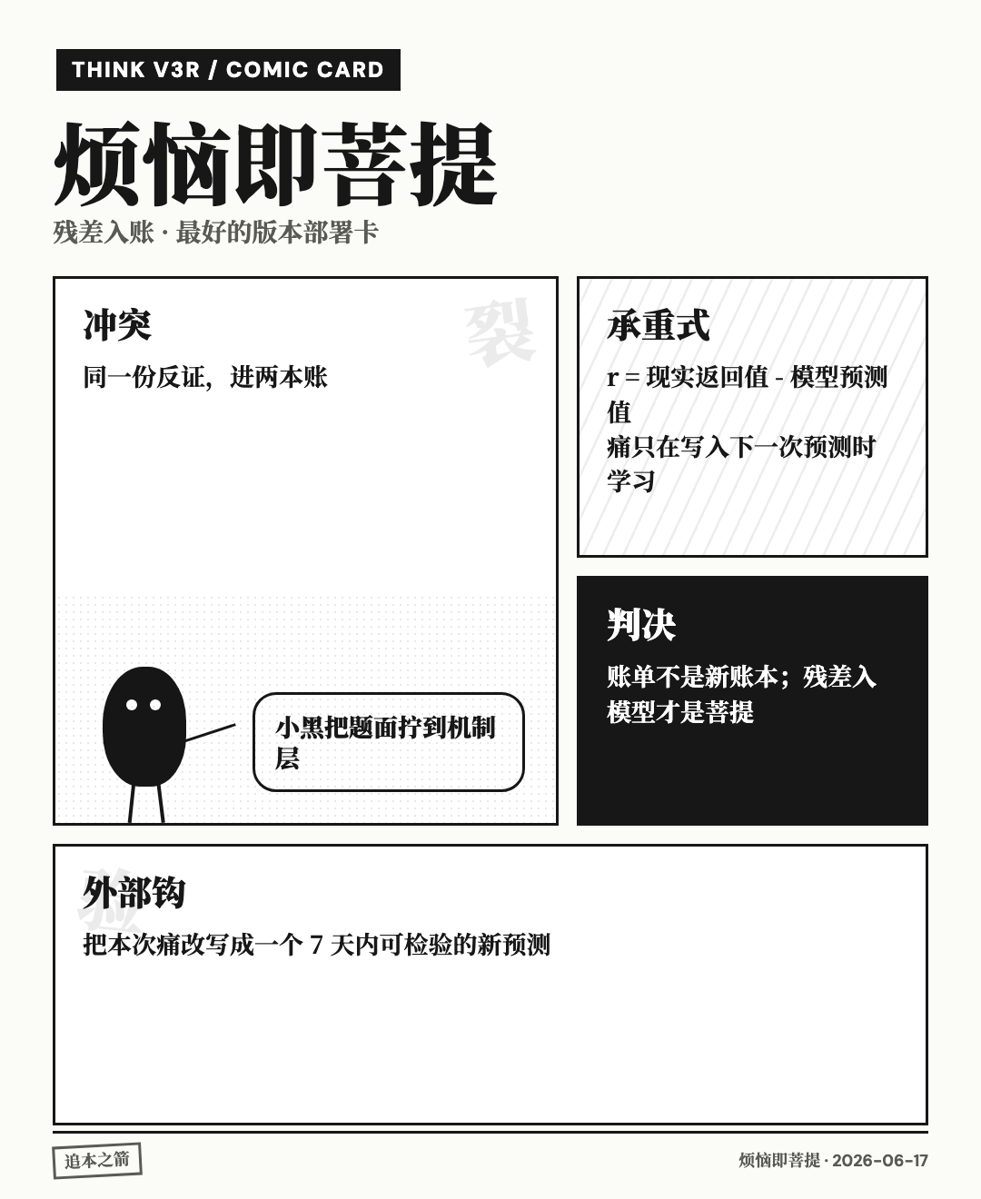烦恼即菩提 漫画卡