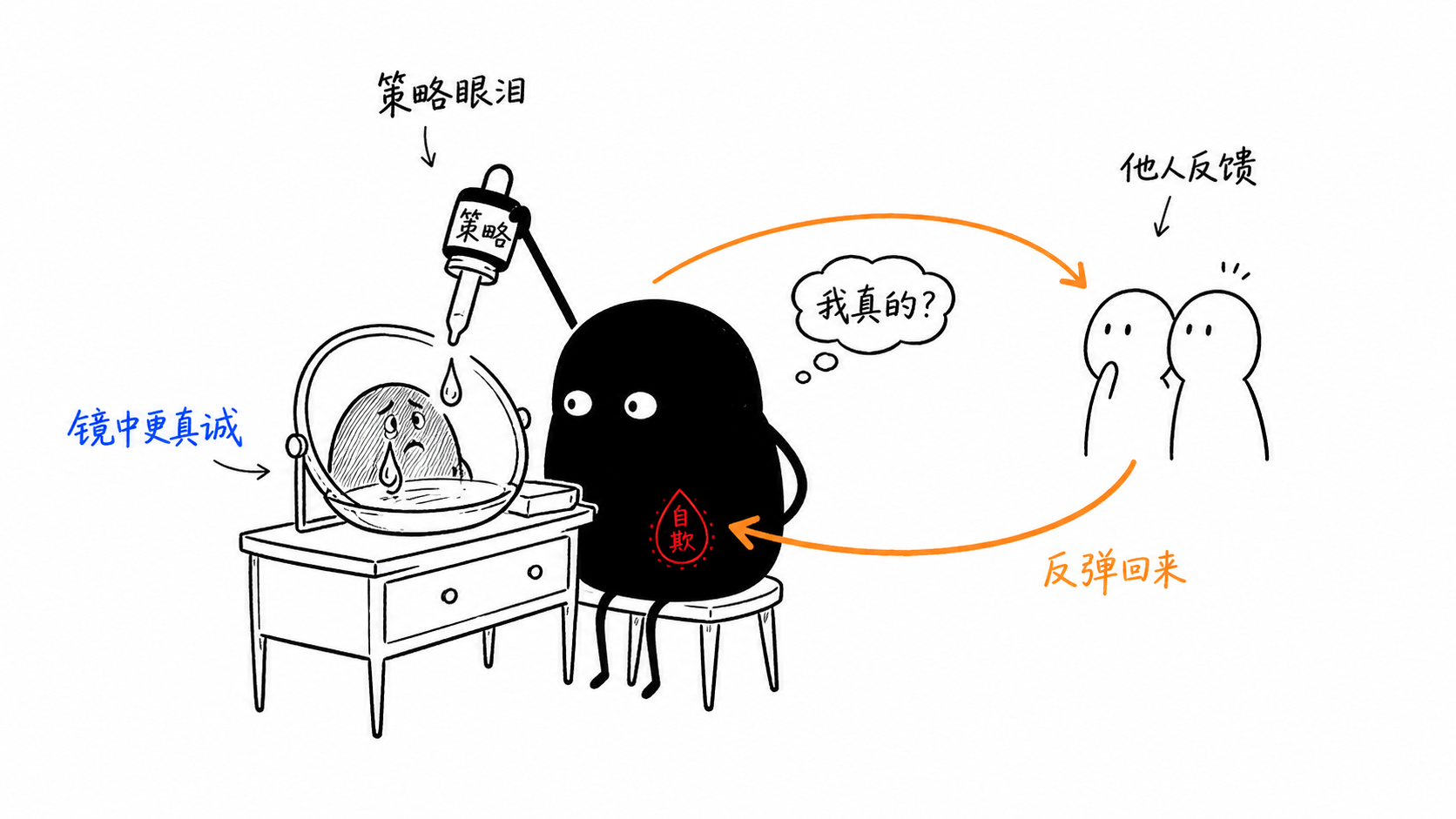 眼泪与自欺 正文配图