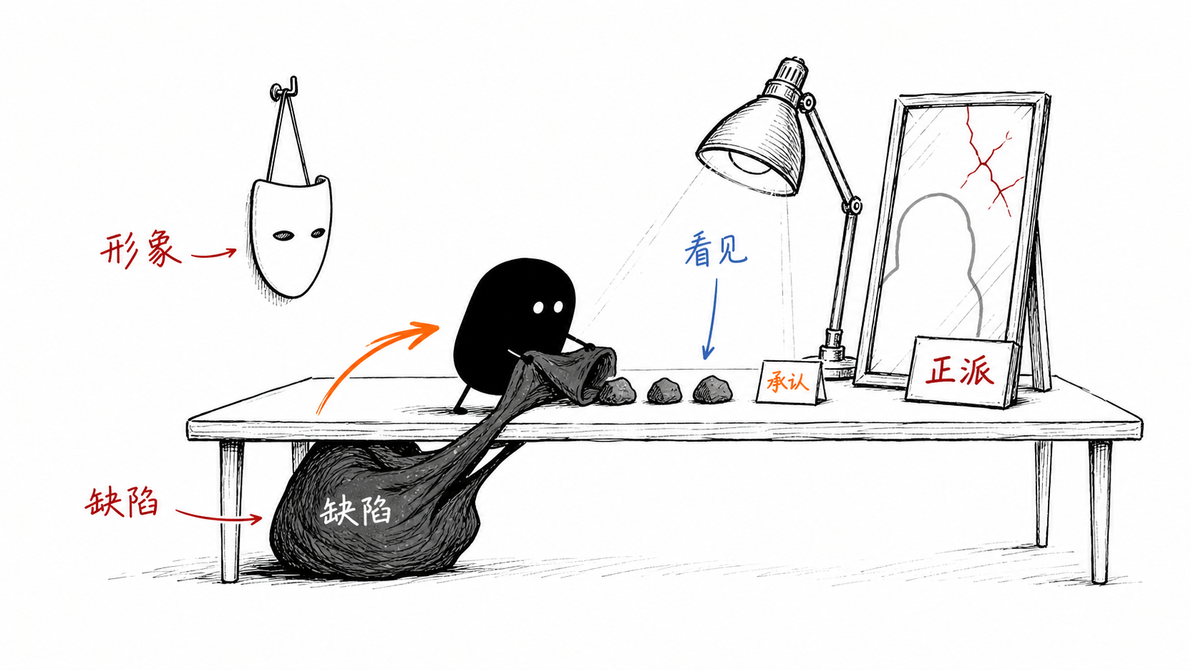 假装与真正 正文配图
