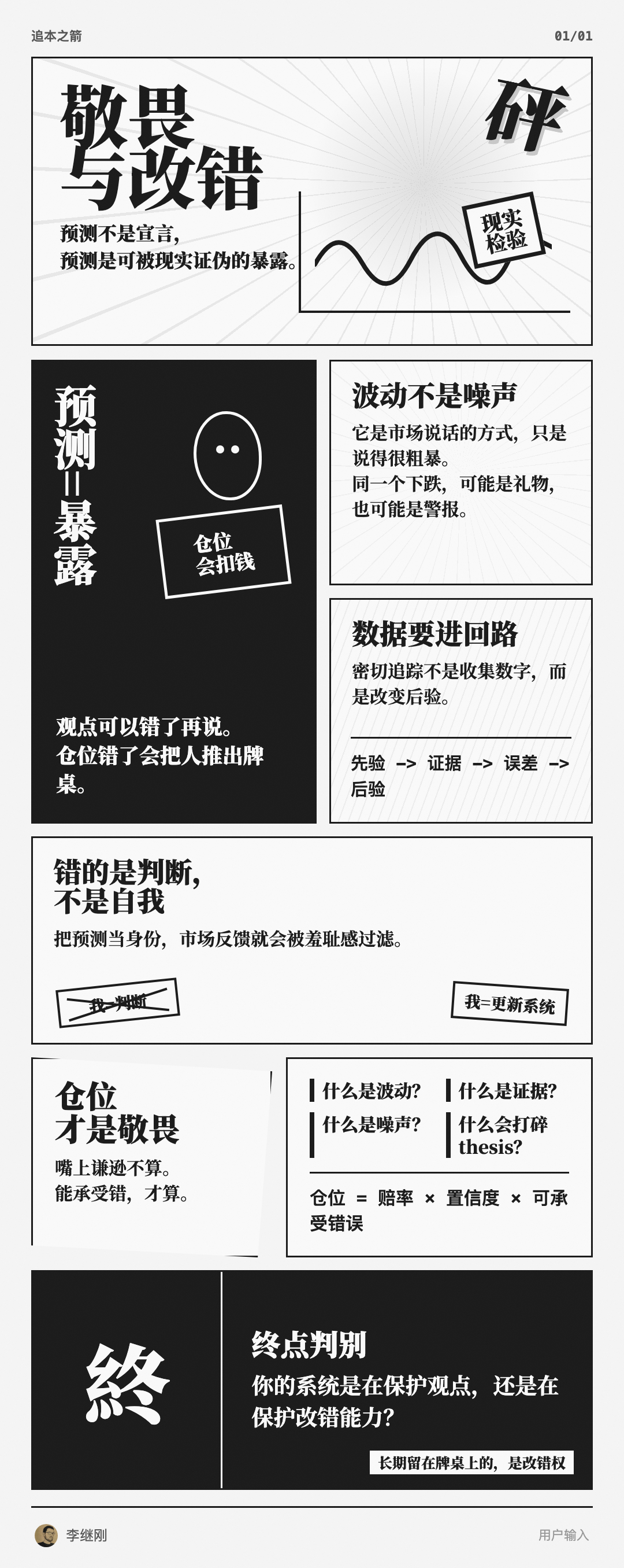 敬畏与改错 漫画卡